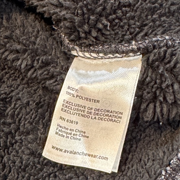 Avalanche | Women’s Thick Snap Pullover Shirt in Gray Size XL - Picture 8 of 12